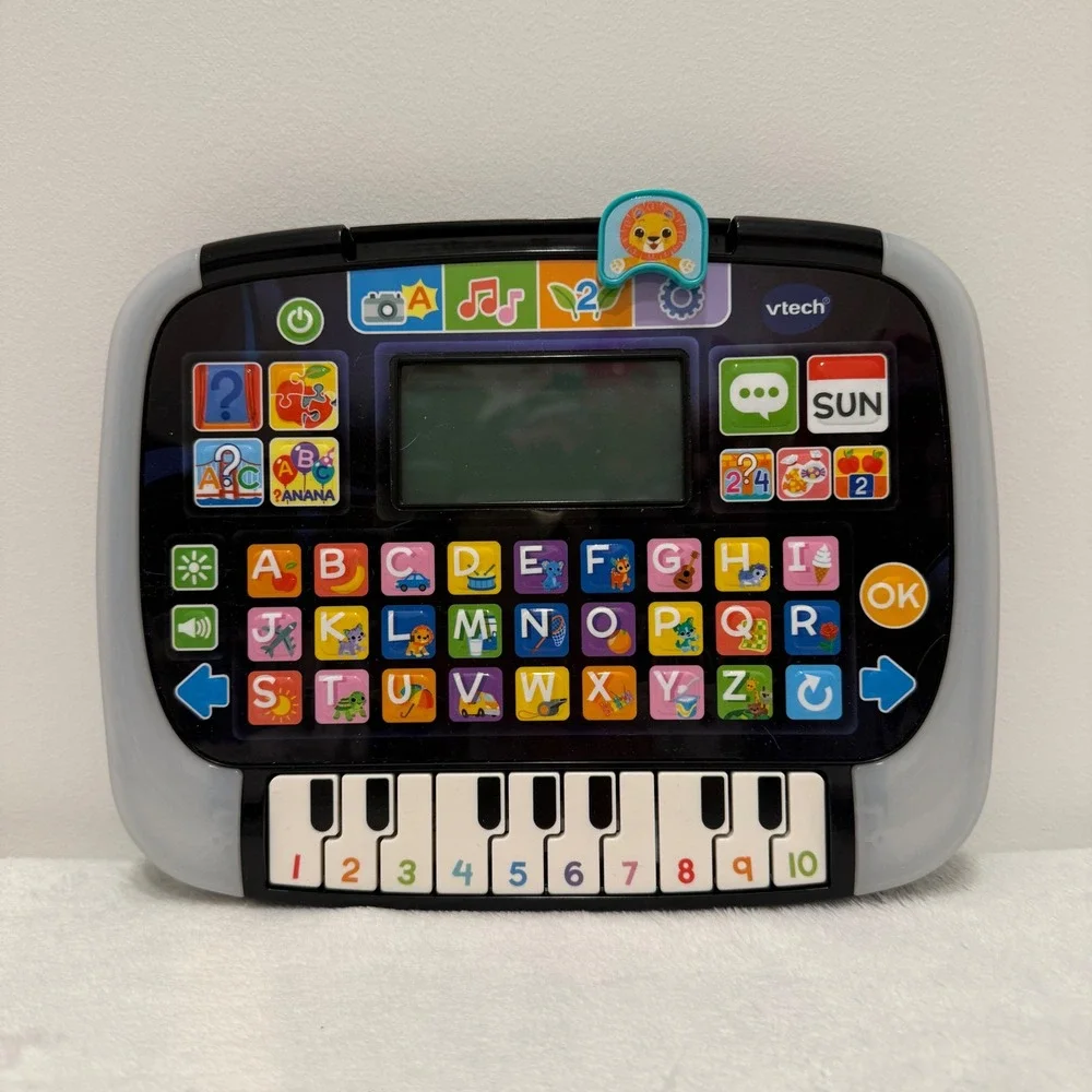 VTech Touch and Learn Activity Desk Deluxe Learning Toy with Light-Up Tablet